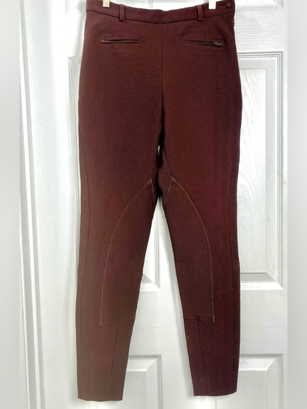 🇫🇷Votre Nom Paris Equestrian Riding Pants Breeches Brown FR 44 Stretch
